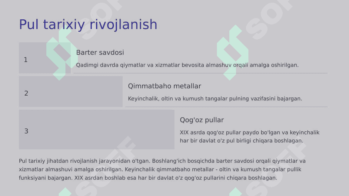 Pulning hozirgi va kelajakdagi qiymati 3