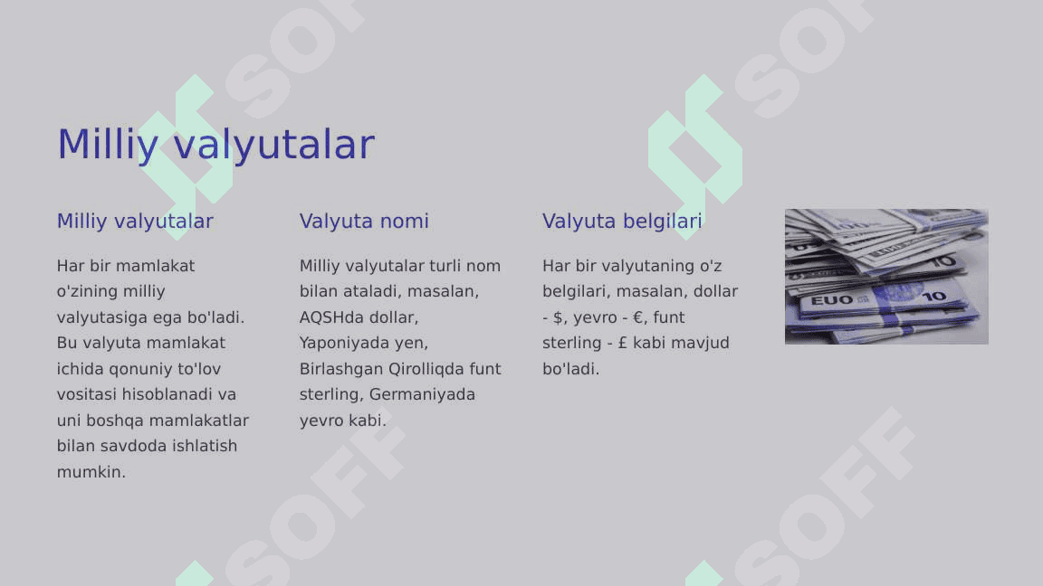 Pulning hozirgi va kelajakdagi qiymati 7