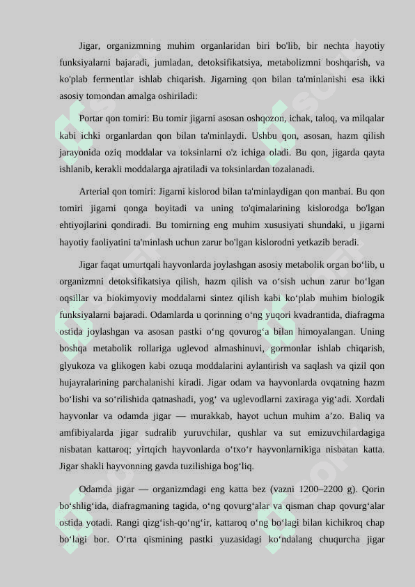 JIGARNING QON BILAN TA'MINLANISHI 2
