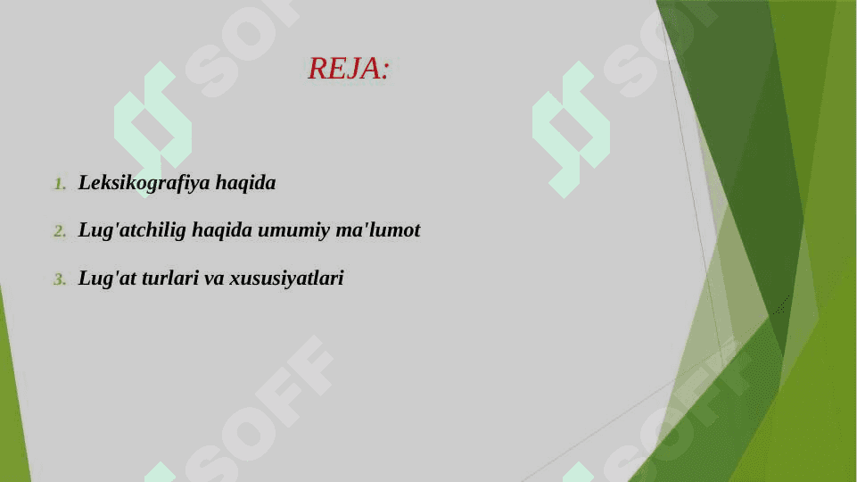 O'zbek leksikografiyasi va lug'atchiligi. Lug'at turlari 2