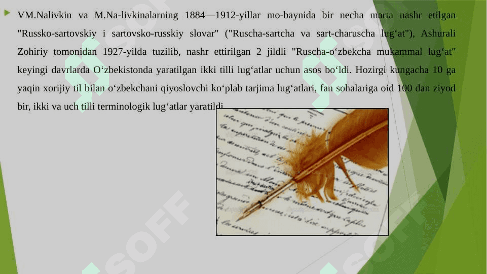 O'zbek leksikografiyasi va lug'atchiligi. Lug'at turlari 6