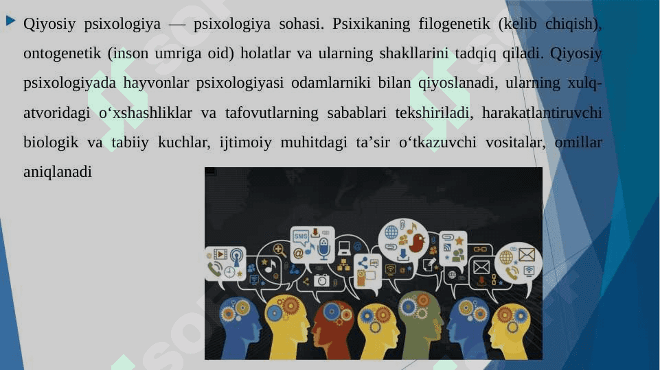 Qiyosiy psixologiya 3