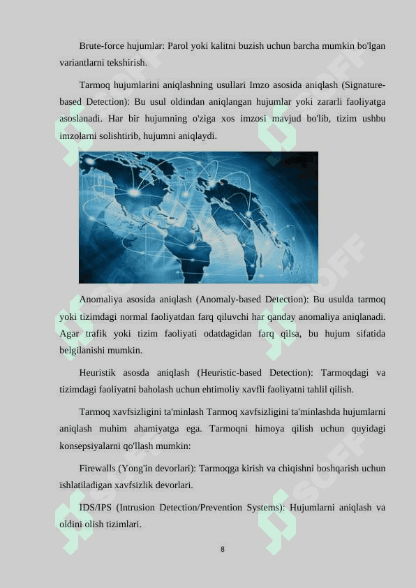 WERISHARK YORDAMIDA TARMOQ TARFFIKINI TAHLIL QILISH VA HUJUMLARNI ANIQLASH 8