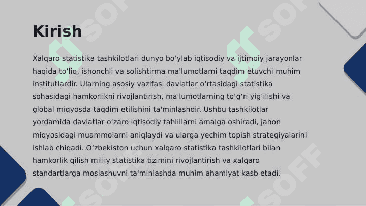 Xalqaro statistika tashkilotlari 3