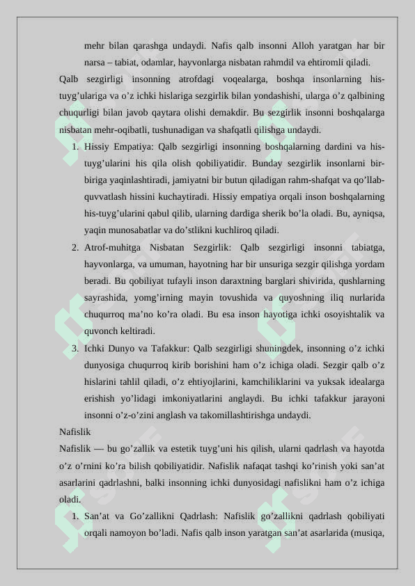 Yusuf Hamadoniy (1049-1140) ta’limotining oʻziga xos jihatlari” mavzusida maqola 24 4