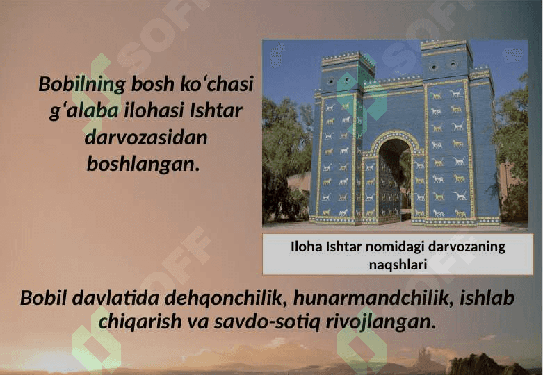 Qadimgi Bоbil tarixiga oid taqdimot tayyorlash 24 4