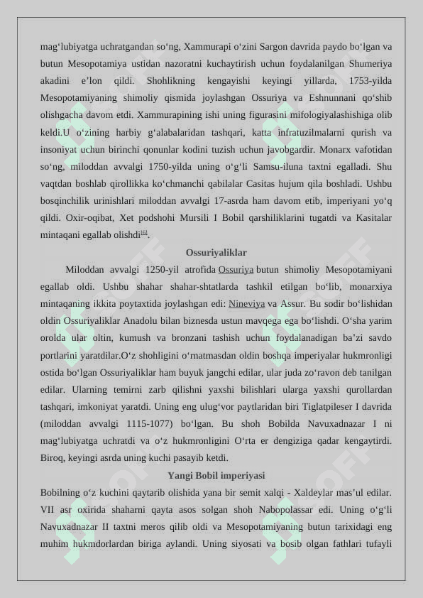 Qadimgi Mesopotamiya tarixiga oid manbalar tasnifi 25 4