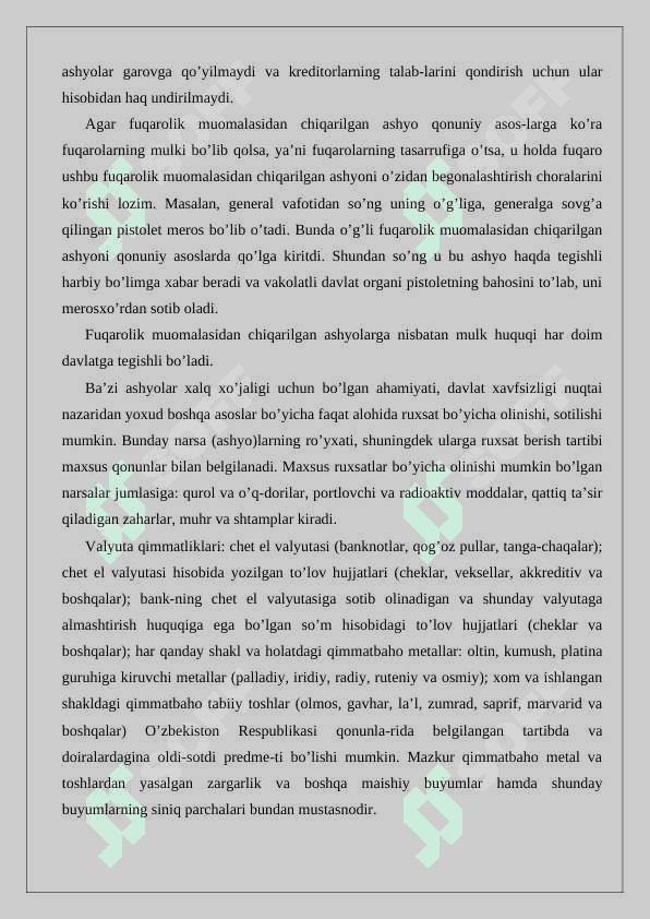 Fuqarolik huquqining ob’ektlari 24 4