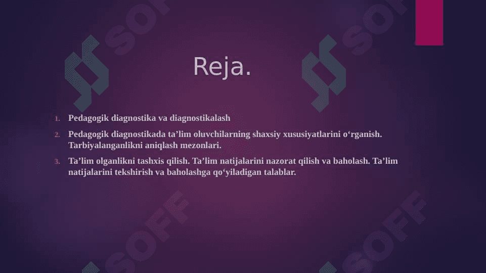 pedagogic diagnostika va diagnoslash 2