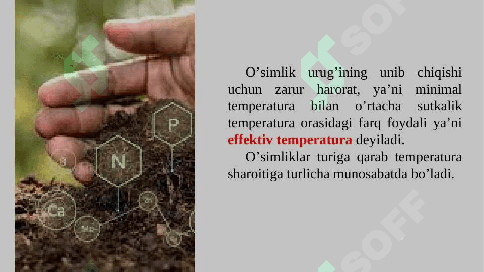 Tuproq harorati va issiqlik oqimi 5