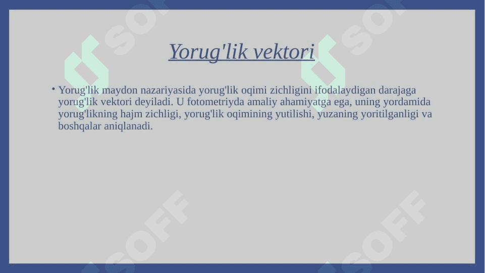 Xonalarning tabiiy va sun`iy yoritilganligini baholash 5