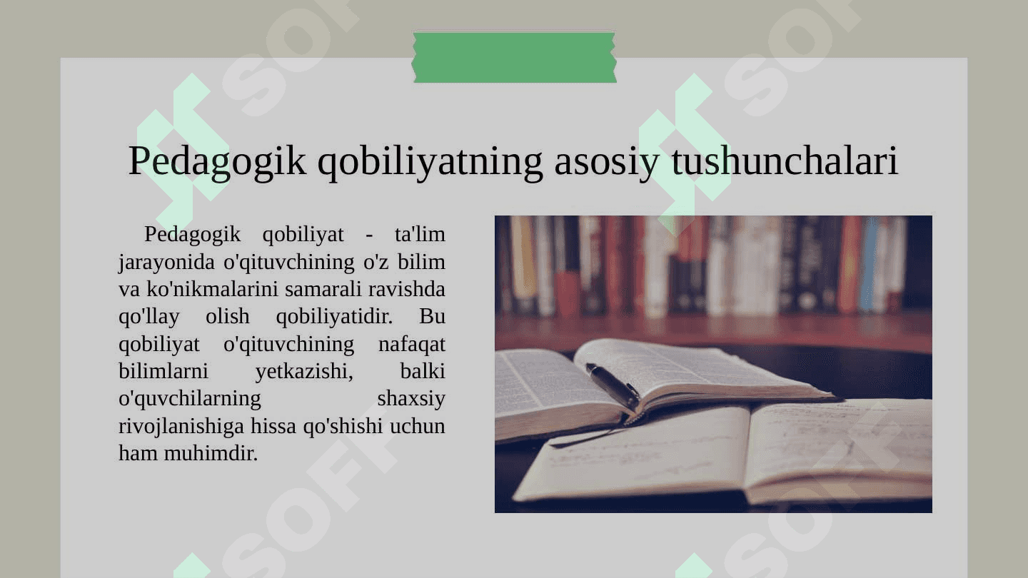 Pedagogik qobiliyat-pedagogik mahoratning asosi sifatida 3