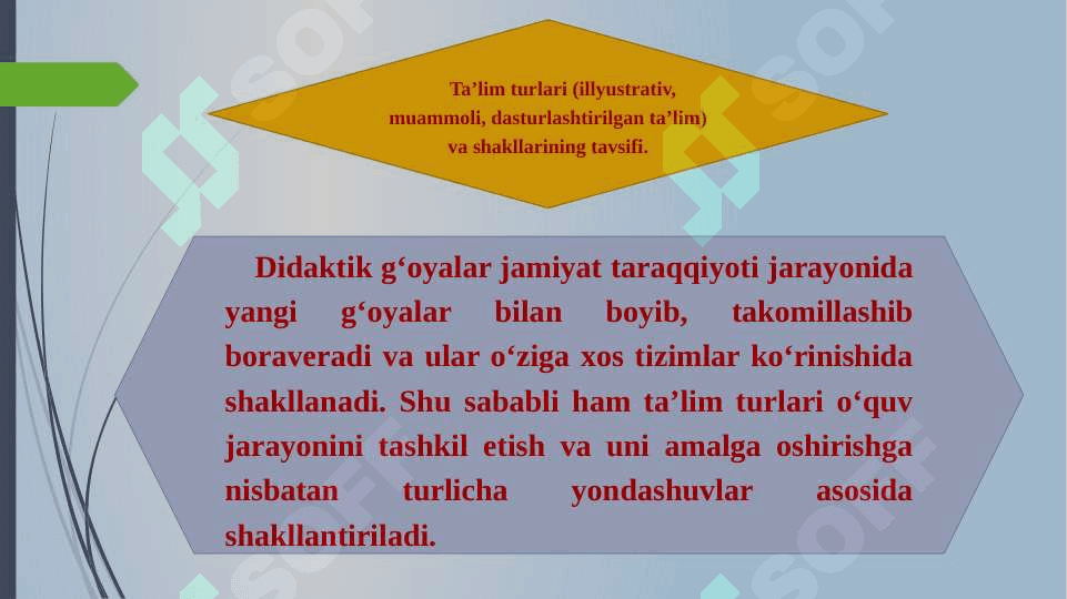 TA’LIMNI TASHKIL ETISH SHAKLLARI 4