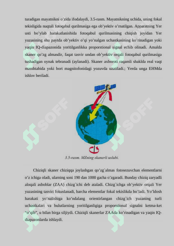 Masofadan zondlash va yo’ldoshli pozitsionirlash tizimlari 8