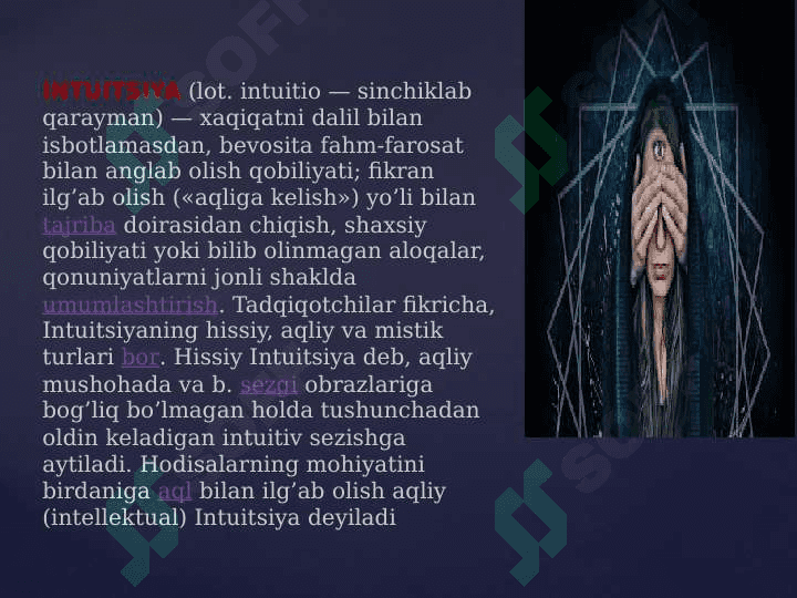 KASBIY FAOLIYATDA BILISH JARAYONLARI 8