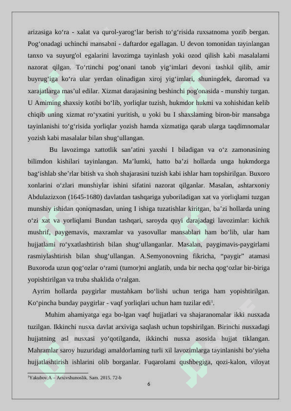 Qo’qon xonligida ish yuritish 6