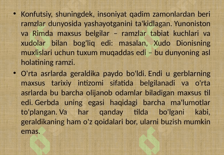 Yevropaning o’rta asr davriga oid emblemalar haqida fotoalbom tuzish 3