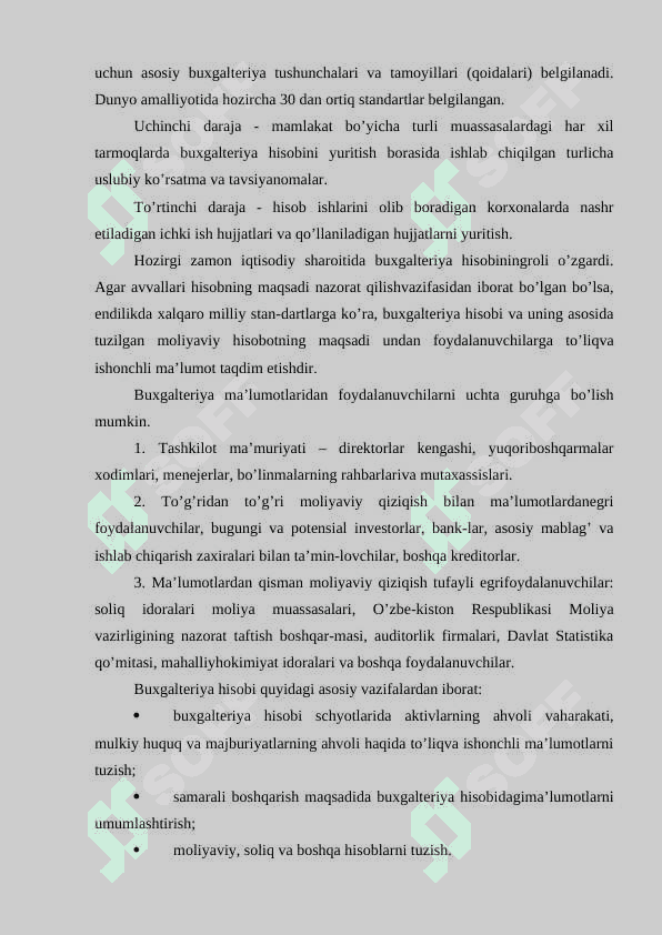 Buxgalteriya hisobini tashkil qilishning me’yoriy huquqiy asoslari 3