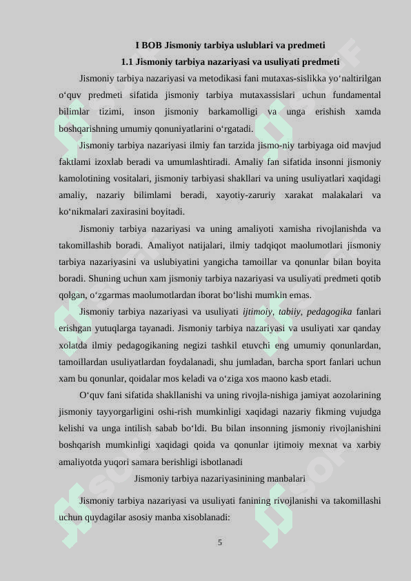 Jismoniy tarbiya uslublarining xususiyatlari 5