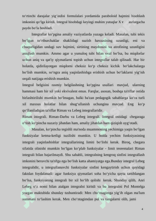 Funksiya limiti va uzluksizligini o’qitish metodikasi 4