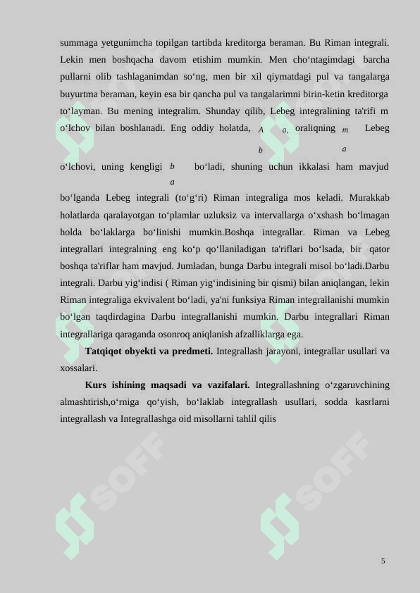 Funksiya limiti va uzluksizligini o’qitish metodikasi 5
