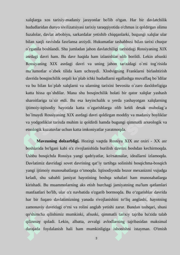 XIX ASRDA ROSSIYANING IJTIMOIY IQTISODIY AHVOLI 3