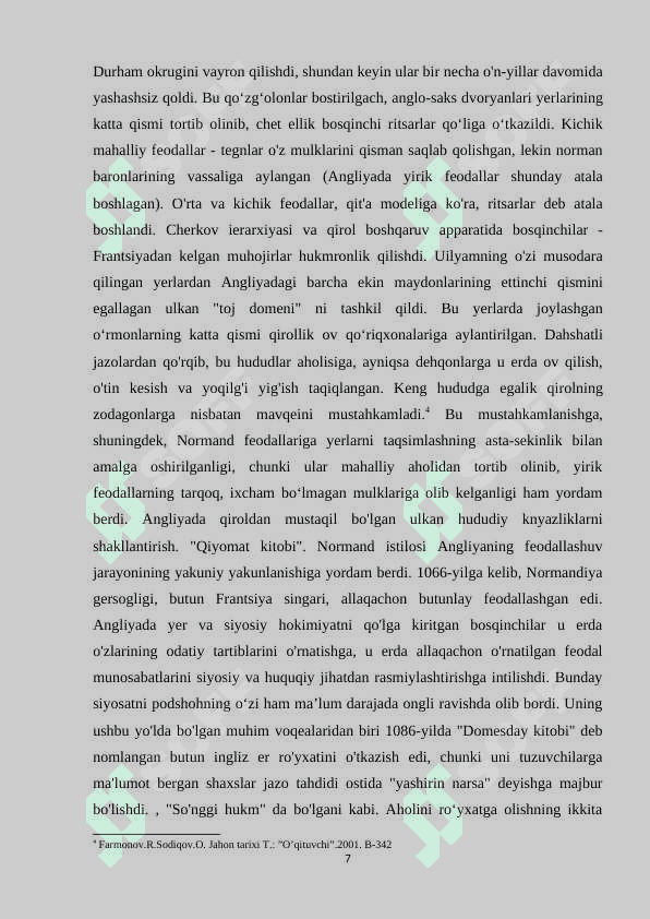 angliyaning 11-15 asrlardagi siyosiy ichtimoiy hayoti 7