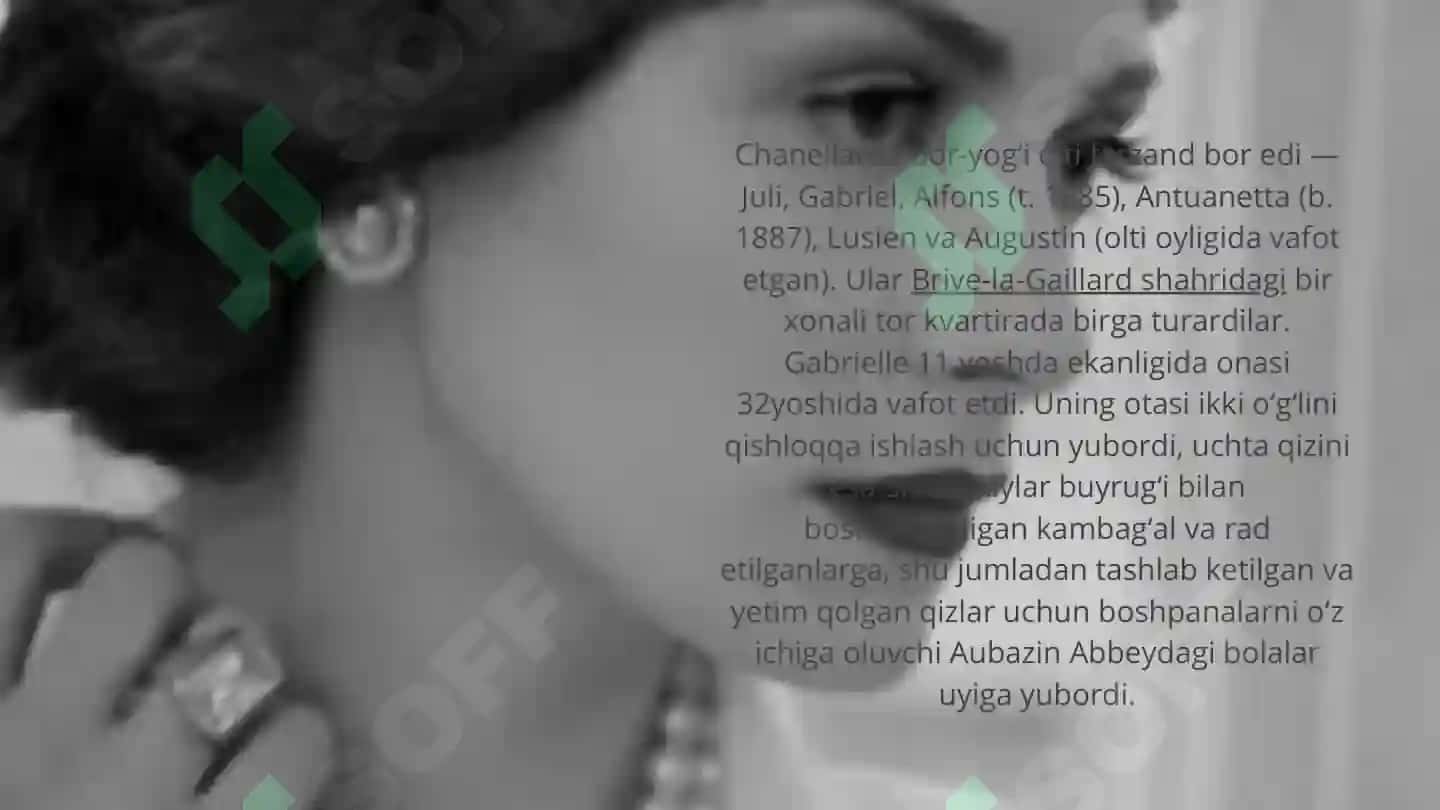 Coco Chanel brend tarixi 4