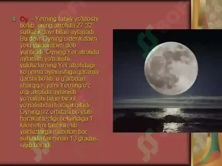 OYNING HARAKATI VA FAZALARI 3