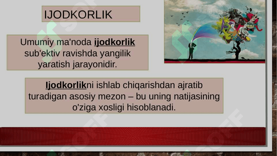 Shaxsiy ijod va ijodiy fikrlash vositalari 3