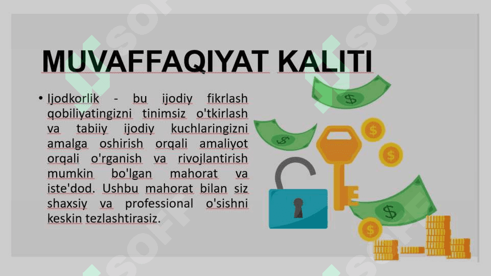 Shaxsiy ijod va ijodiy fikrlash vositalari 6