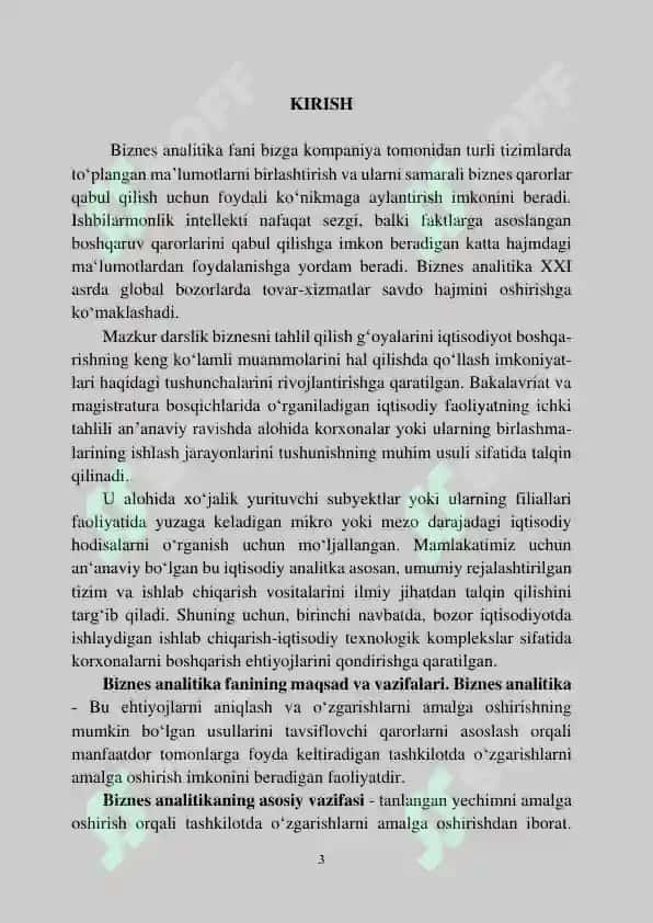 BIZNES ANALITIKA 3