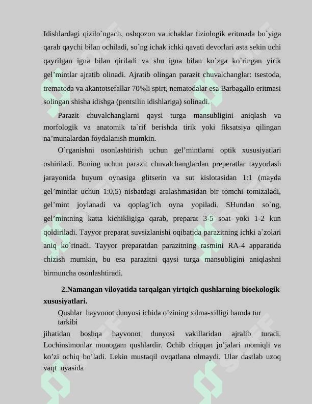 O'RTA OSIYO ORNITOFAUNASI TURLI TUMANLIGI 4