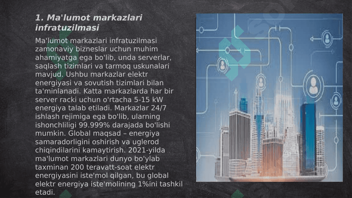 Axborot texnologiyalarining infratuzilmalari 3
