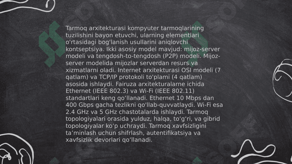 Axborot texnologiyalarining infratuzilmalari 4