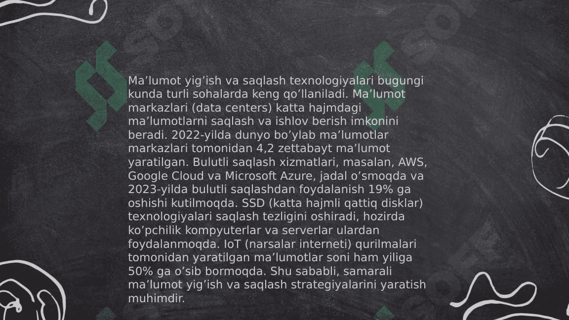 Axborot texnologiyalarining infratuzilmalari 8