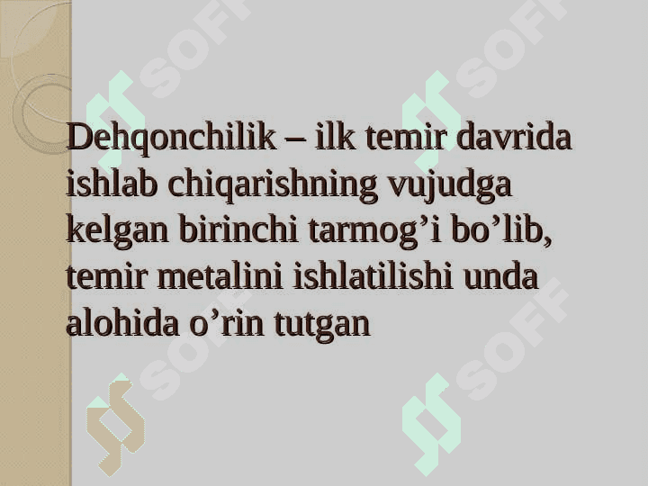O'RTA OSIYONING VA ILK TEMIR DAVRI KO'CHMANCHI CHORVADOR XALQLARI MADANIYATI 6