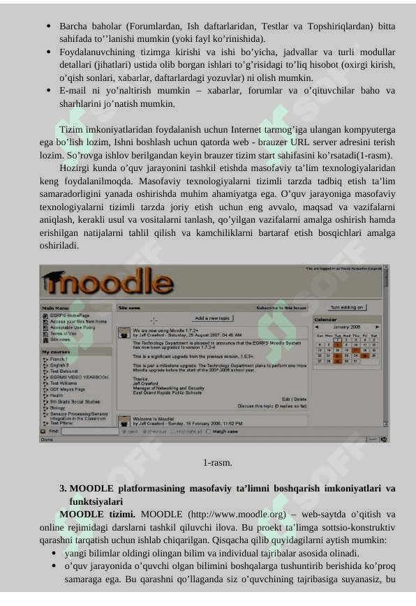 Moodle tizimida chat yaratish 4