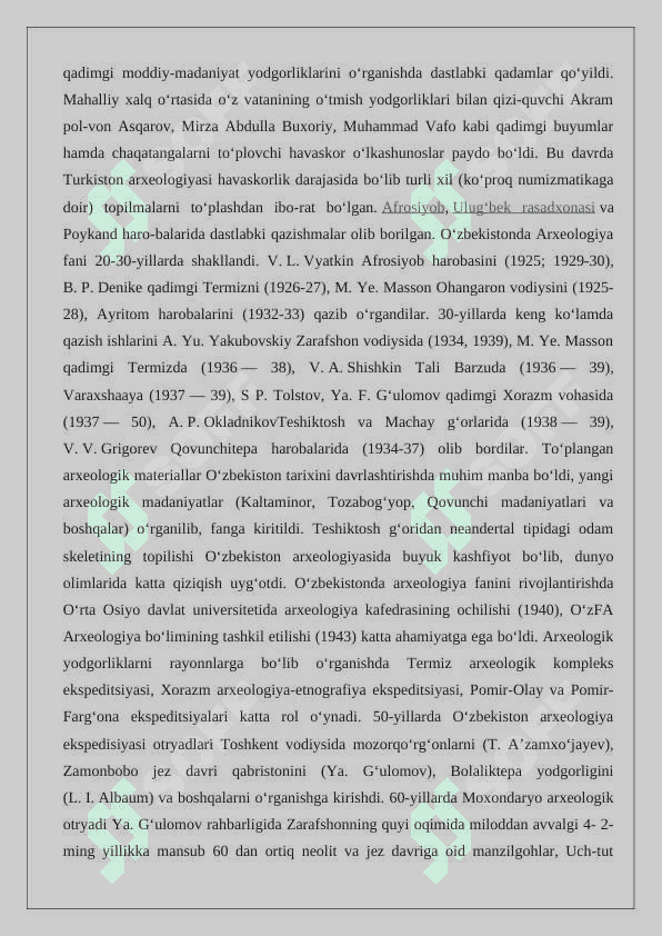 Arxeologiya va yordamchi fanlar 24 4