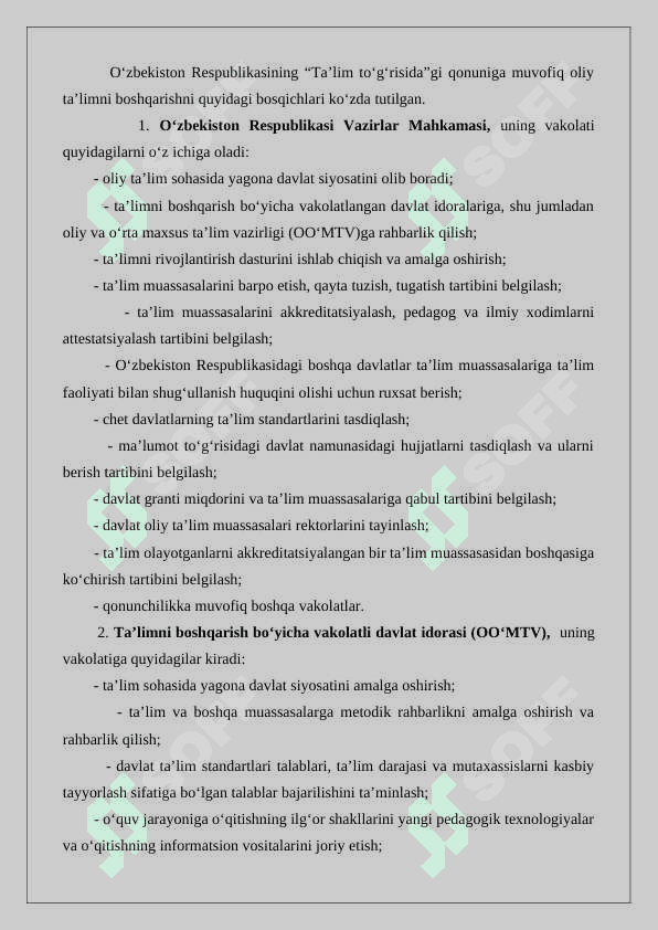 Ta"lim sohasida hamkorlikning yolga qoyilishi 5