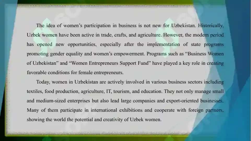 Uzbek business ladies 4
