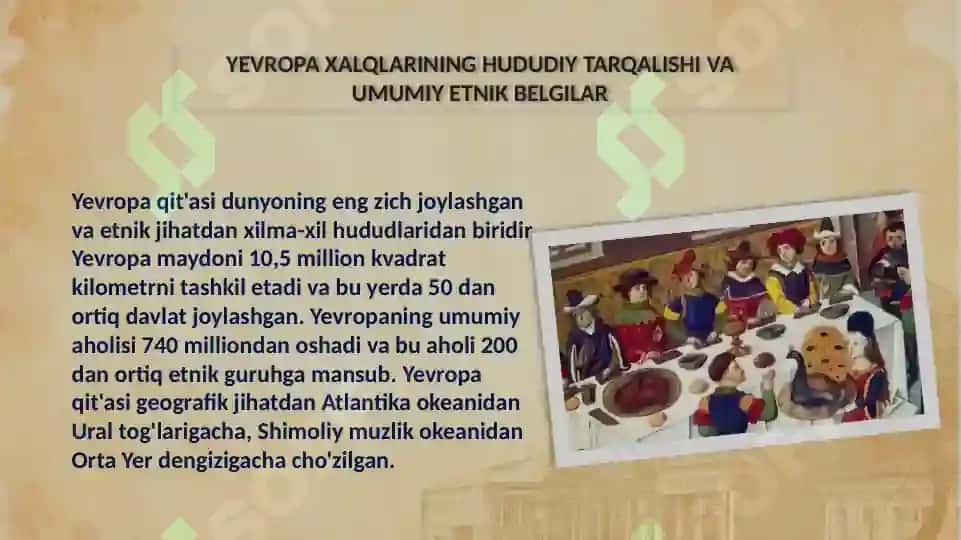 Yevropa xalqlari etnologiyasi 3