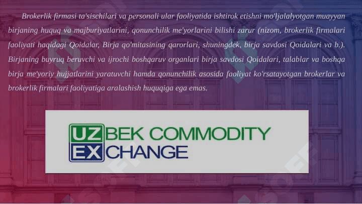 Brokerlar va brokerlar idoralari 6
