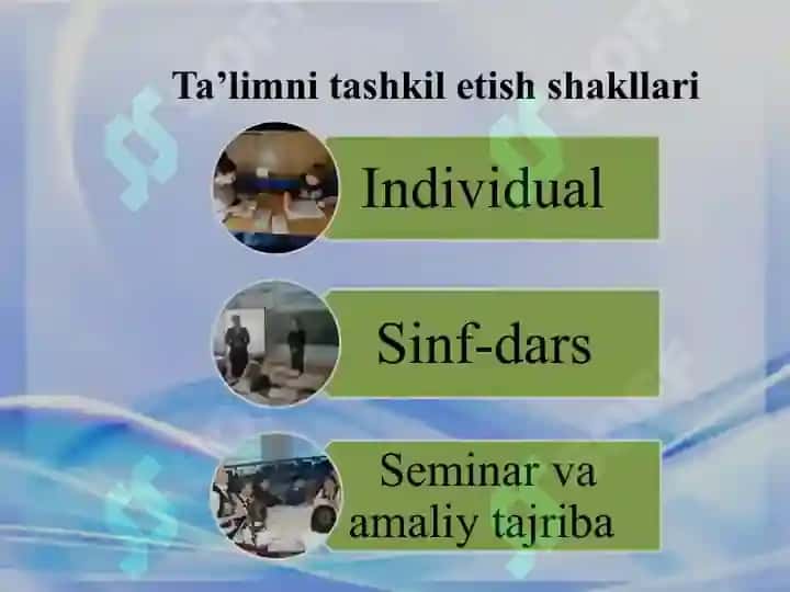 Dars tuzilishi va mazmuni 6