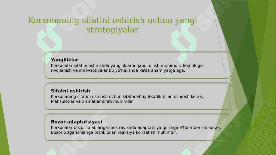Korxonaning raqobatbardoshligini oshirish 4