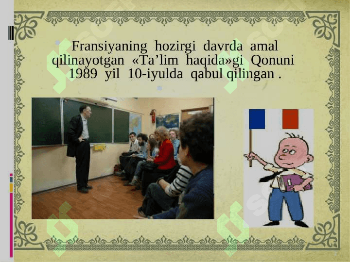 Fransiyadagi zamonaviy maktabgacha ta'limning xususiyatlari 3