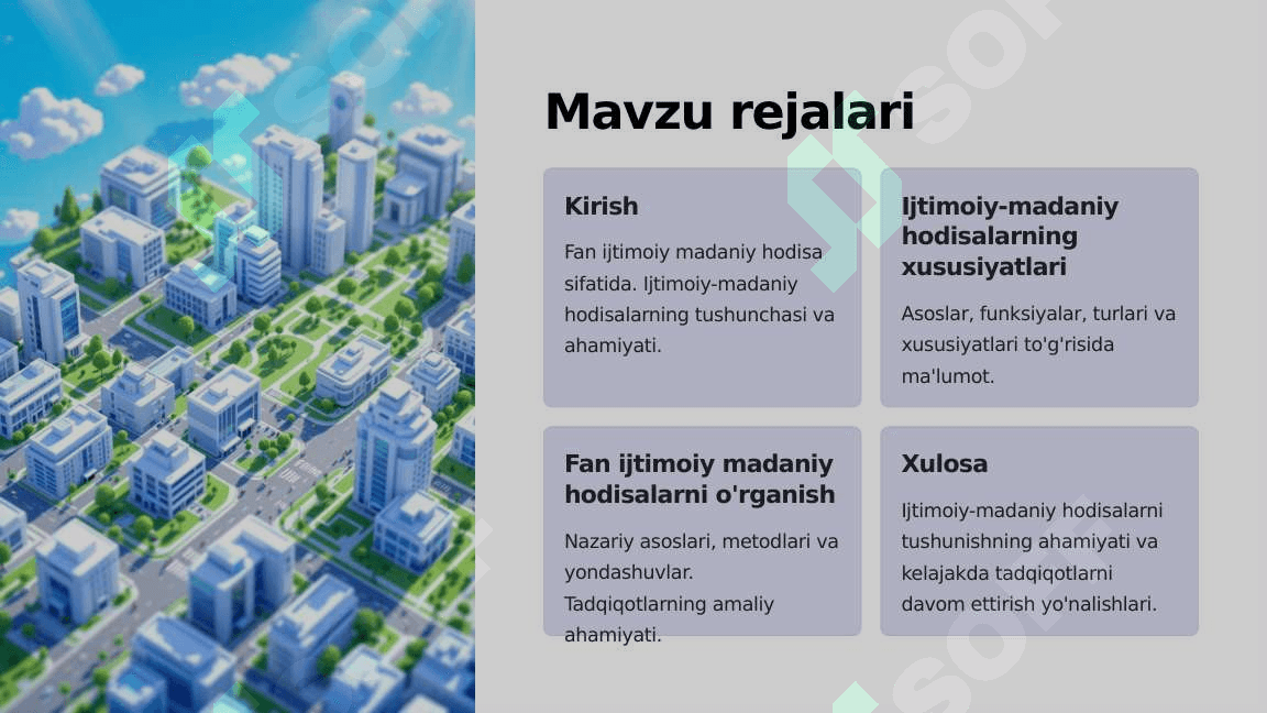 Fan Ijtimoiy Madaniy Hodisa 3 2