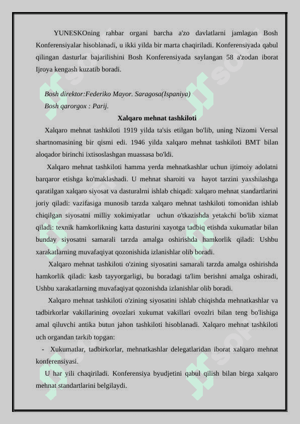 O'zbekistonning BMT muassasalari va dasturlari bilan xamkorligi 5