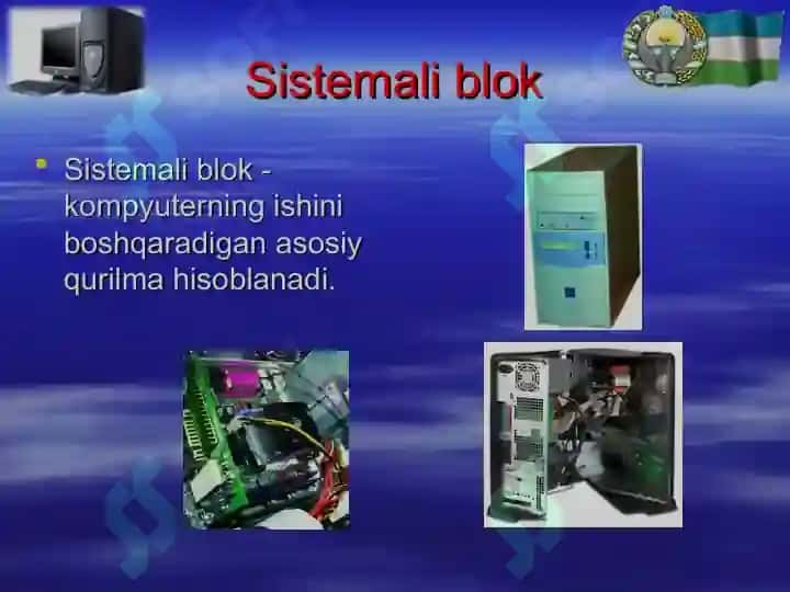Shaxsiy kompyuterning asosiy qurilmalari 2