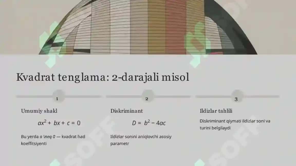 Daraja qatnashgan tenglama va tengsizliklar 6